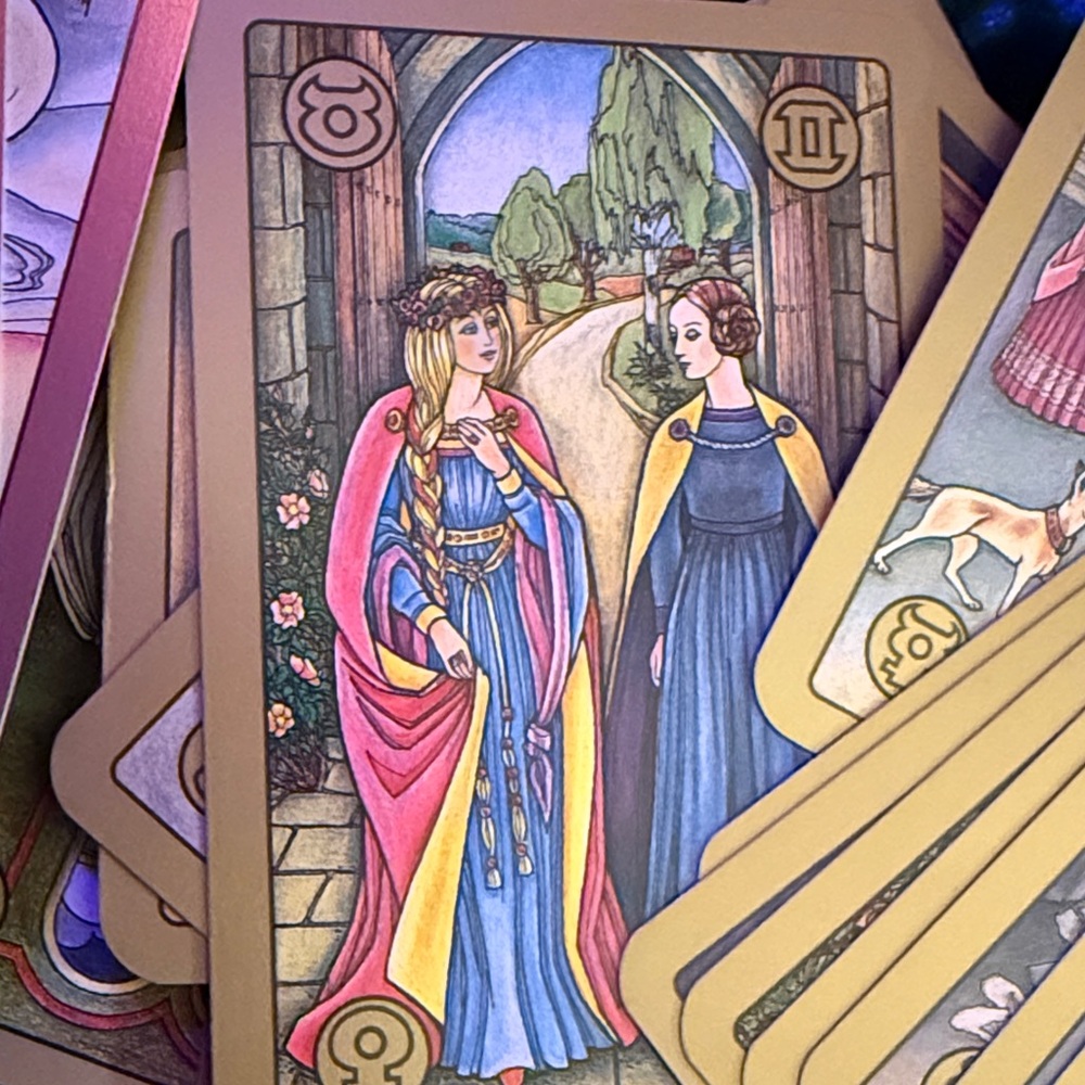 Symbolon Deck of Remembrance Oracle Astrology Cards Tarot authentic guidebook - Picture 9 of 12